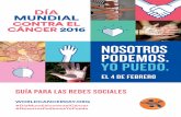 WCD2016 - Guía para las redes sociales - español
