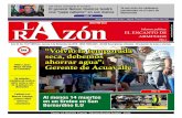 Diario La Razón jueves 3 de diciembre