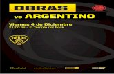 Guía de prensa Obras Basket vs. Argentino (4-12-2015)