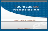 Técnicas de Negociacion - Oscar Gozalez Landin