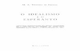 O Idealismo e o Esperanto [Teixeira de Freitas]