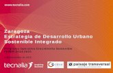#EDUSIZGZ: Presentación talleres participativos de la EDUSI de Zaragoza