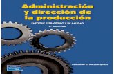 Administración y Dirección de la Producción, Enfoque estratégico y de calidad - Fernando D’alessio