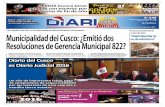 El Diario del Cusco 31 de Diciembre de 2015