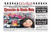 6 de Enero 2016, Condena ONU... Ejecución de Gisela Mota
