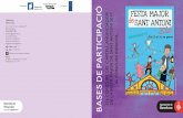 12è Concurs del Cartell Anunciador de la Festa Major de Sant Antoni 2017 i Concurs Infantil