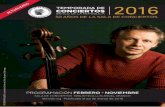 Temporada de conciertos Banco de la República 2016