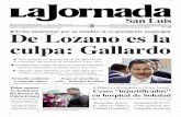 De Lozano es la culpa: Gallardo