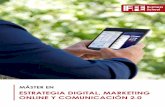 MED - Máster en Estrategia Digital, Marketing Online y Comunicaión 2.0