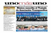 04 de Febrero 2016, México suscribe el Tratado de Asociación Transpacifico.