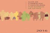 Guía de comercios y hostelería por barrios de Getafe 2016