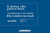 LP URREA Residencial 2016