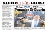 21 de Febrero 2016, Exige PAN a PGR... Proceder vs Duarte