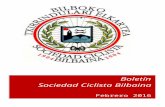 Boletín febrero 2016 S.C. Bilbaina