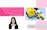 Reglamento de la nueva ley de contrataciones del estado peruano