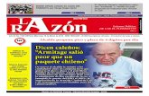 Diario La Razón miércoles 16 de marzo