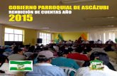 Rendicion de Cuentas - Azcazubi 2015