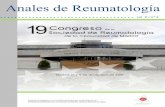 Revista Anales de Reumatología Congreso SORCOM 2015