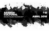 Agenda cultural abril 2016
