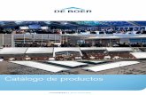 Product overview brochure De Boer Structures - Spanish