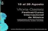 Festival/Curso  Internacional  de Música