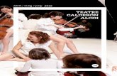Teatre Calderón d'Alcoi -Programació abril > juny 2016