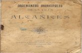 Ordenanzas Municipales de la Villa de Alcañices 1908