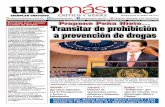 20 de Abril 2016, Propone Peña Nieto... Transitar de prohibición a prevención de drogas