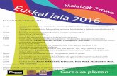 Euskal jaia 2016