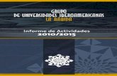 Informe Grupo Universidades Iberoamericanas La Rábida