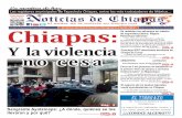 NOTICIAS DE CHIAPAS, EDICIÓN VIRTUAL; MIÉRCOLES  27  DE ABRIL  DE 2016