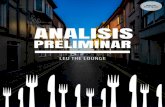 Leu the lounge análisis preliminar