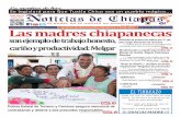 NOTICIAS DE CHIAPAS, EDICIÓN VIRTUAL; MARTES  10  DE MAYO  DE 2016