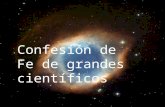 P.Chulalo.-Confesion de fe de grandes cientificos