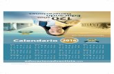 Matrícula 2016 - Calendario de escritorio
