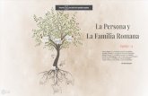 La persona y la familia romana