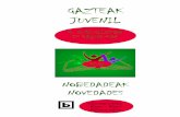 Novedades juveniles / Gazte nobedadeak (3er. trimestre 2016)