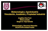 Biotecnología y Agroindustria Vinculación, Academia y Propiedad ...