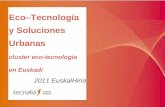 Cluster Ecotecnología en Euskadi