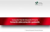 Evaluación individualizada de 3º de Educación Primaria Evaluación ...
