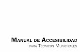 Manual de accesibilidad para técnicos municipales