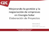 Presentación 1 – Elaboración de Proyectos Solares.