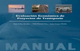 MANUAL Evaluación Económica de Proyectos de Transporte