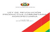 Ley de la Revolución Productiva Comunitaria Agropecuaria