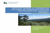 estudio sobre la superficie ocupada en áreas naturales protegidas ...