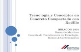 Tecnología y Conceptos en Concreto Compactado con Rodillo