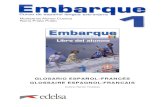 Glosario Español – Francés - Edelsa