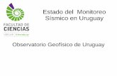 Estado del Monitoreo Sísmico en Uruguay