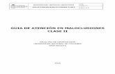 GUIA DE ATENCIÓN EN MALOCLUSIONES CLASE II