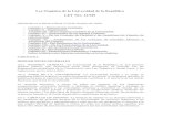 Ley Orgánica de la Universidad de la República LEY Nro. 12.549